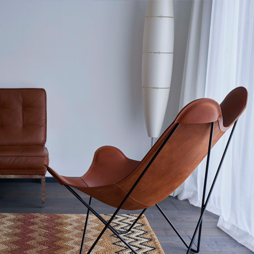 BKFチェア パンパマリポサ ポロブラウン | Royal Furniture Collection